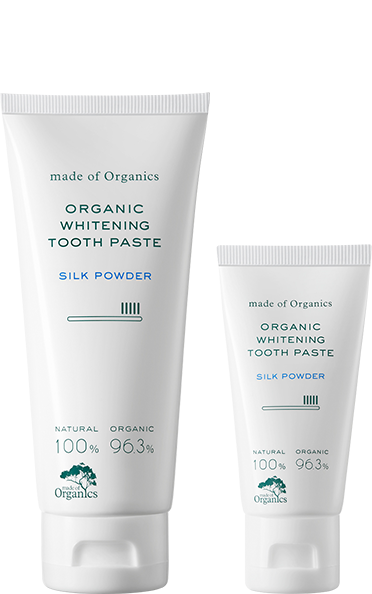 ホワイトニングトゥースペースト シルクパウダー